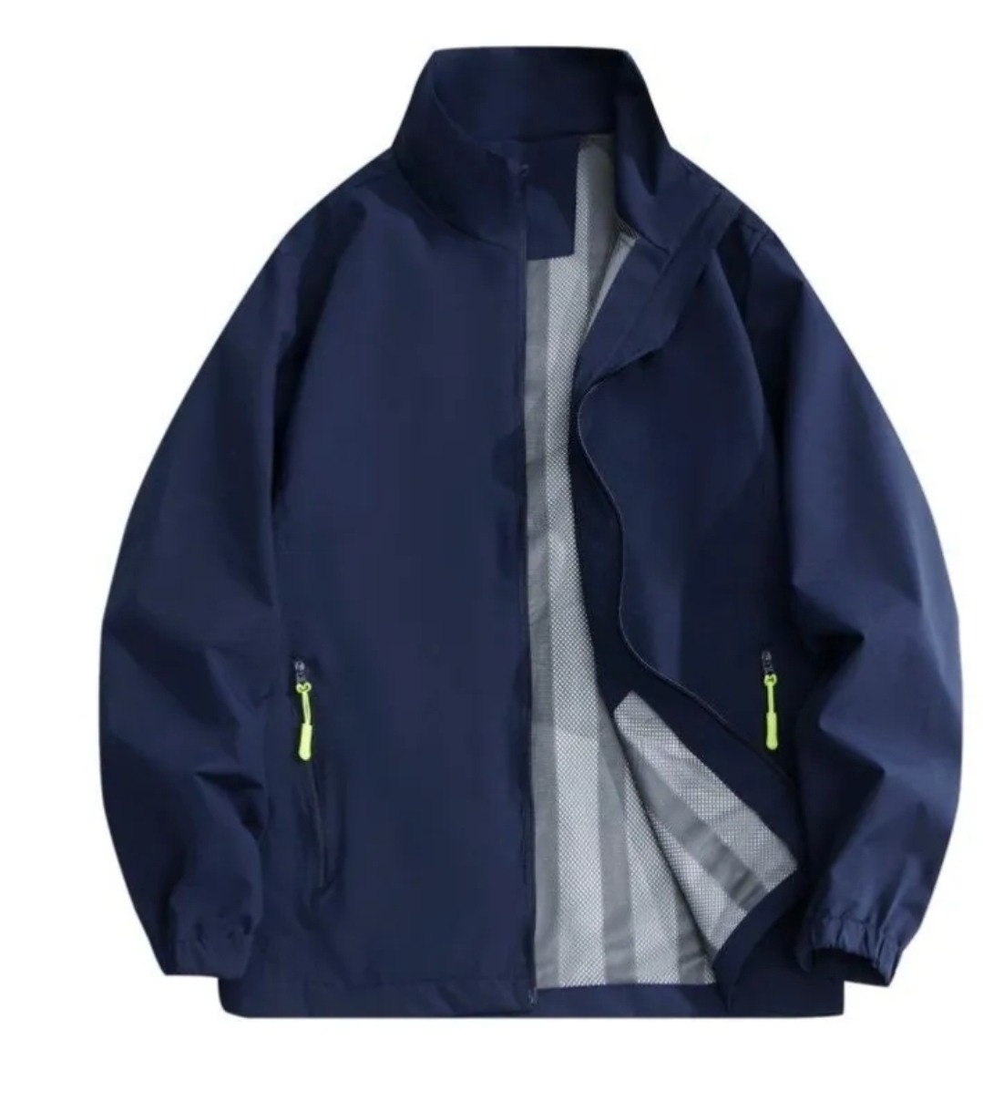 Corporate zip jacket