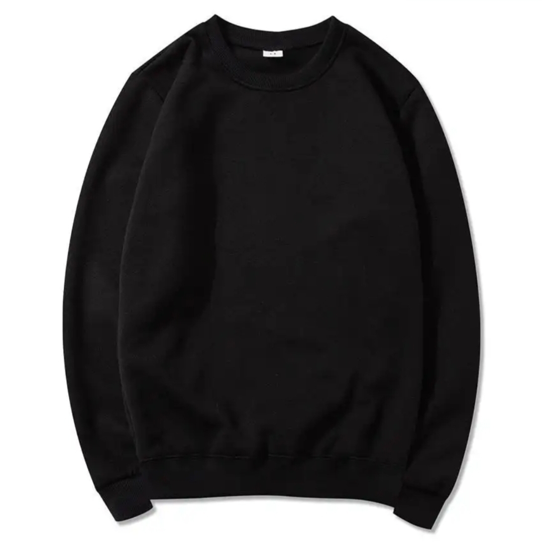 Black Crewneck Sweatshirt